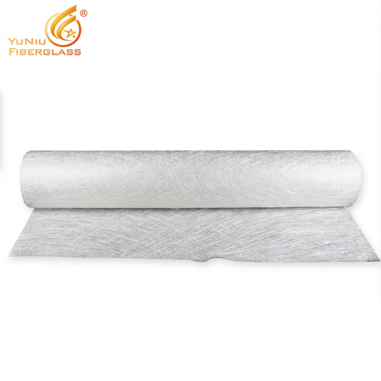 Fabriqué en Chine fibre de verre haché brin mat 225 poudre haché brin mat fibre de verre 600gsm