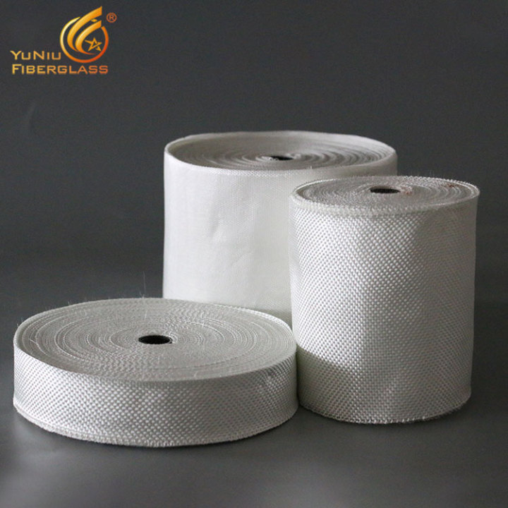 Production de masse Tissu en fibre de verre à armure toile ou sergé Rouleau de tissu en fibre de verre pour canoës