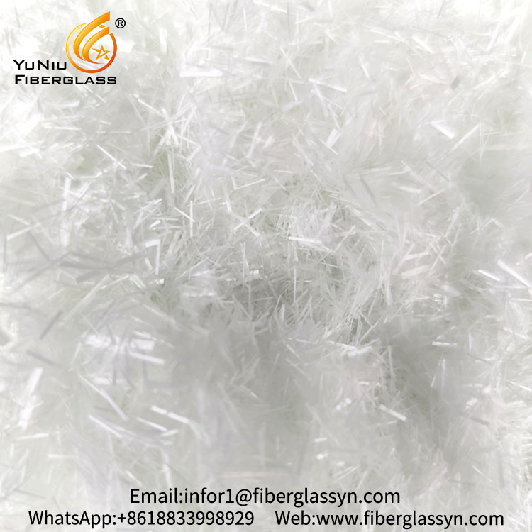 Offres spéciales 3mm 4.5mm 6mm brins coupés en Fiber de verre pour matériau de Friction 
