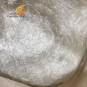 Brins coupés en fibre de verre Ar-Glass à haute résistance au zirconium 