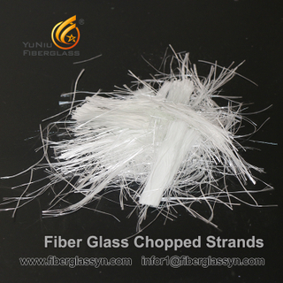 Meilleurs brins coupés en fibre de verre de performance de coût pour le tapis d'aiguille