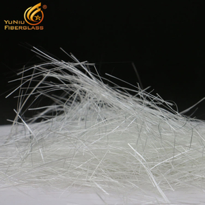 Brins coupés en fibre de verre à haute performance pour tapis d'aiguilles