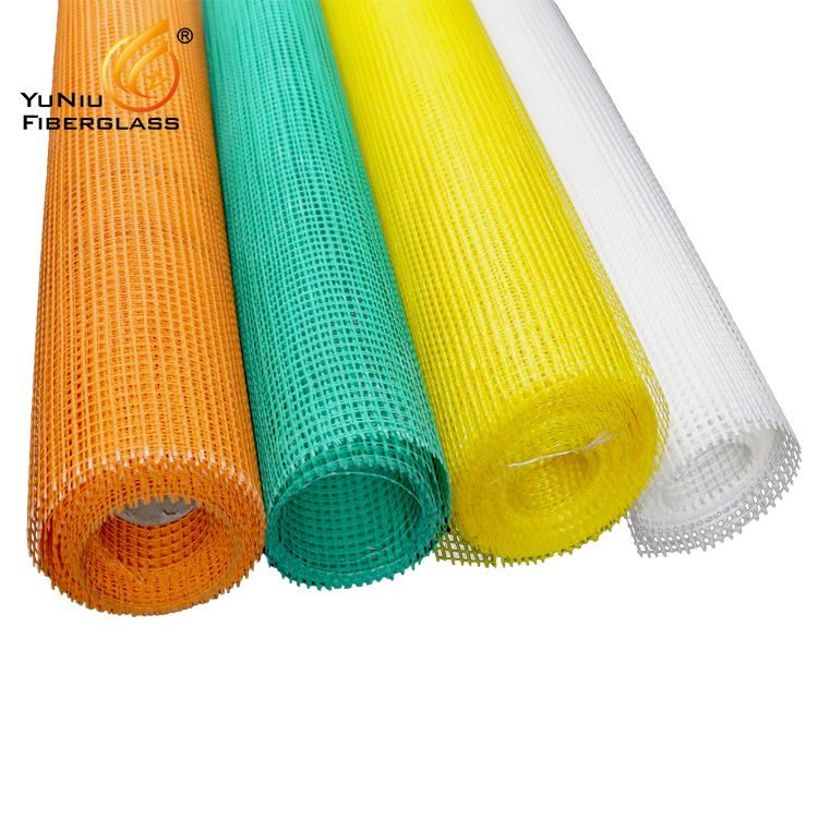 Bonne maille élevée de fibre de verre de la dureté 5*5mm de module utilisée pour le plastique et le bitume