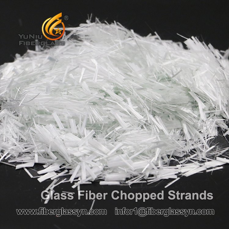 Les brins coupés les plus populaires sont les brins coupés en fibre de verre pour le béton pour GRC 