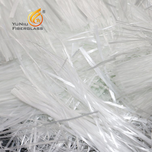 Tapis de brins de fibre de verre E de brins fabriqués en usine pour la matière première de tapis d'aiguille